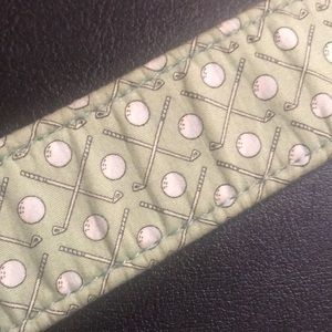 Vineyard Vine Golf Print D ring adjustable belt size XXL